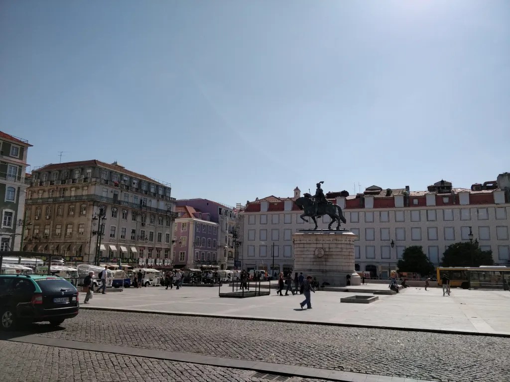 First sights of Lisbon
