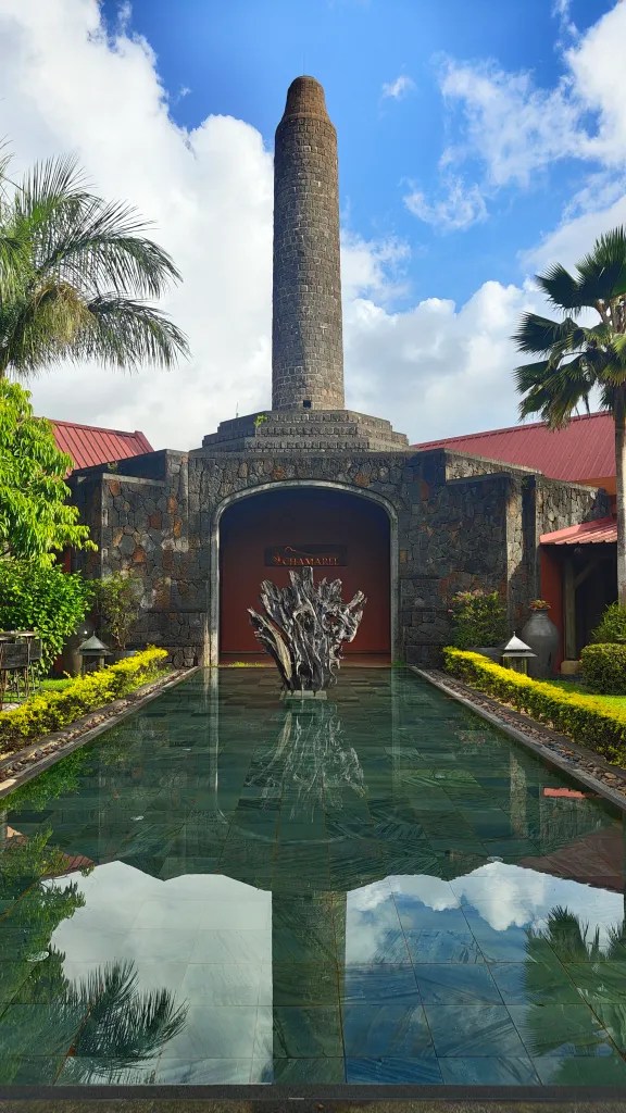Chamarel's rum distillery