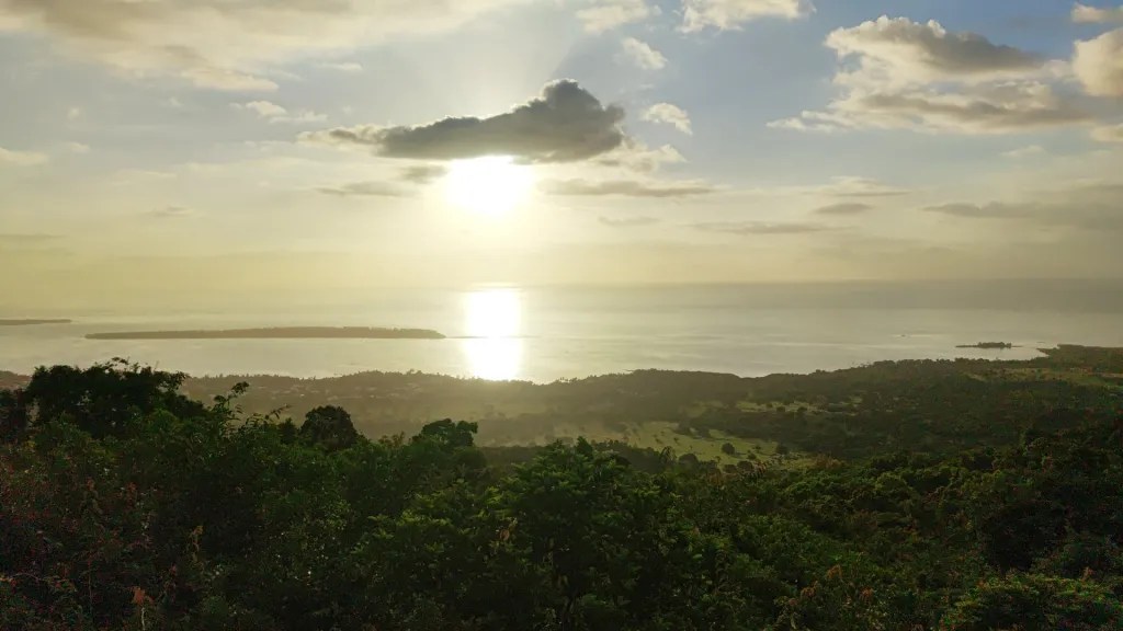One of the viewpoints of Chamarel