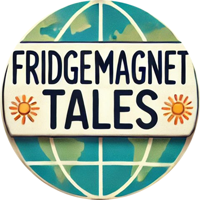 FridgeMagnet Tales Globe Logo