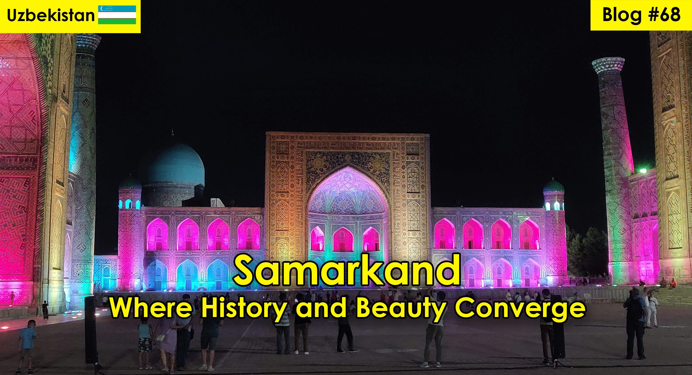 Samarkand - Where History and Beauty Converge - FridgeMagnet Tales